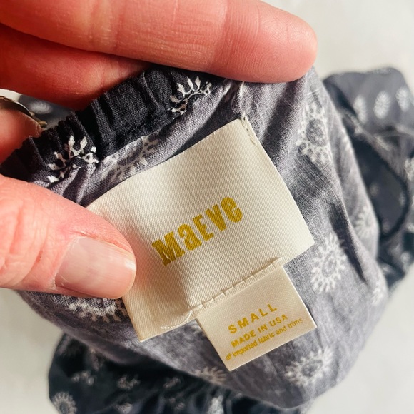 Anthropologie Maeve Maiden Off-The-Shoulder Blouse - Picture 7 of 15